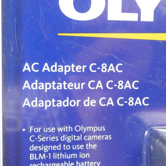 Olympus AC Adapter C-8AC 200890 Charger Camedia C-Series NEW UNUSED OEM - Picture 3 of 5